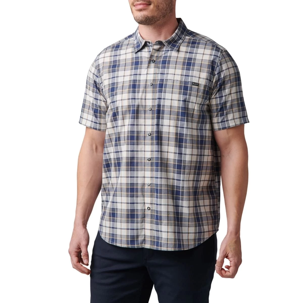 5.11 Wyatt S/S Plaid Shirt 6 5.11 Wyatt S/S Plaid Shirt - Image 6