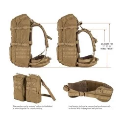 5.11 RUSH 100 Backpack -Military And Outdoor Equipment 56555 rush100 enhancedimage02 min