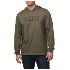 5.11 Hooded L/S T-Shirt -Military And Outdoor Equipment 76165 186 511 hooded ls tee 01 1