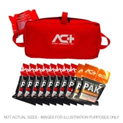 ACT-multiPAK Mass Casualty Bleeding Control Kit (ChitoGauze XR Pro) -Military And Outdoor Equipment act300x act multipak mass casualty bleeding control kit 1