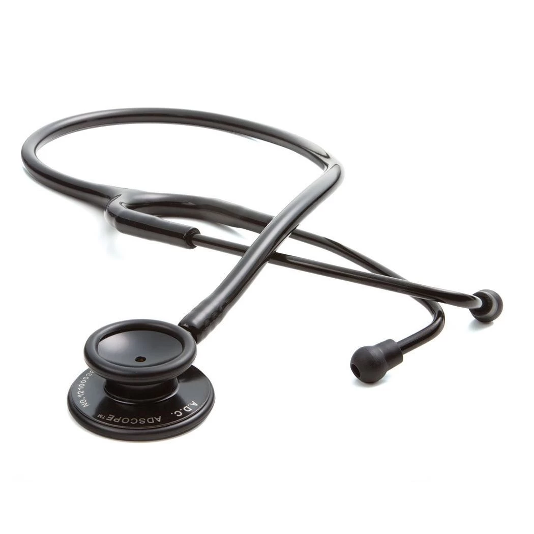 ADC Adscope 603 Acoustic Clinician Stethoscope (Tactical Black) 2 ADC Adscope 603 Acoustic Clinician Stethoscope (Tactical Black) - Image 2