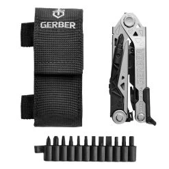 Gerber Centre-Drive Multi-Tool (Stainless Steel/Black W/ Nylon Sheath + Bit Set) 8 Gerber Centre-Drive Multi-Tool (Stainless Steel/Black W/ Nylon Sheath + Bit Set) -Military And Outdoor Equipment gerber centre drive multi tool kn927 4
