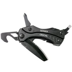 Gerber Crucial Multi-Tool W/ Strap Cutter (Black Oxide)