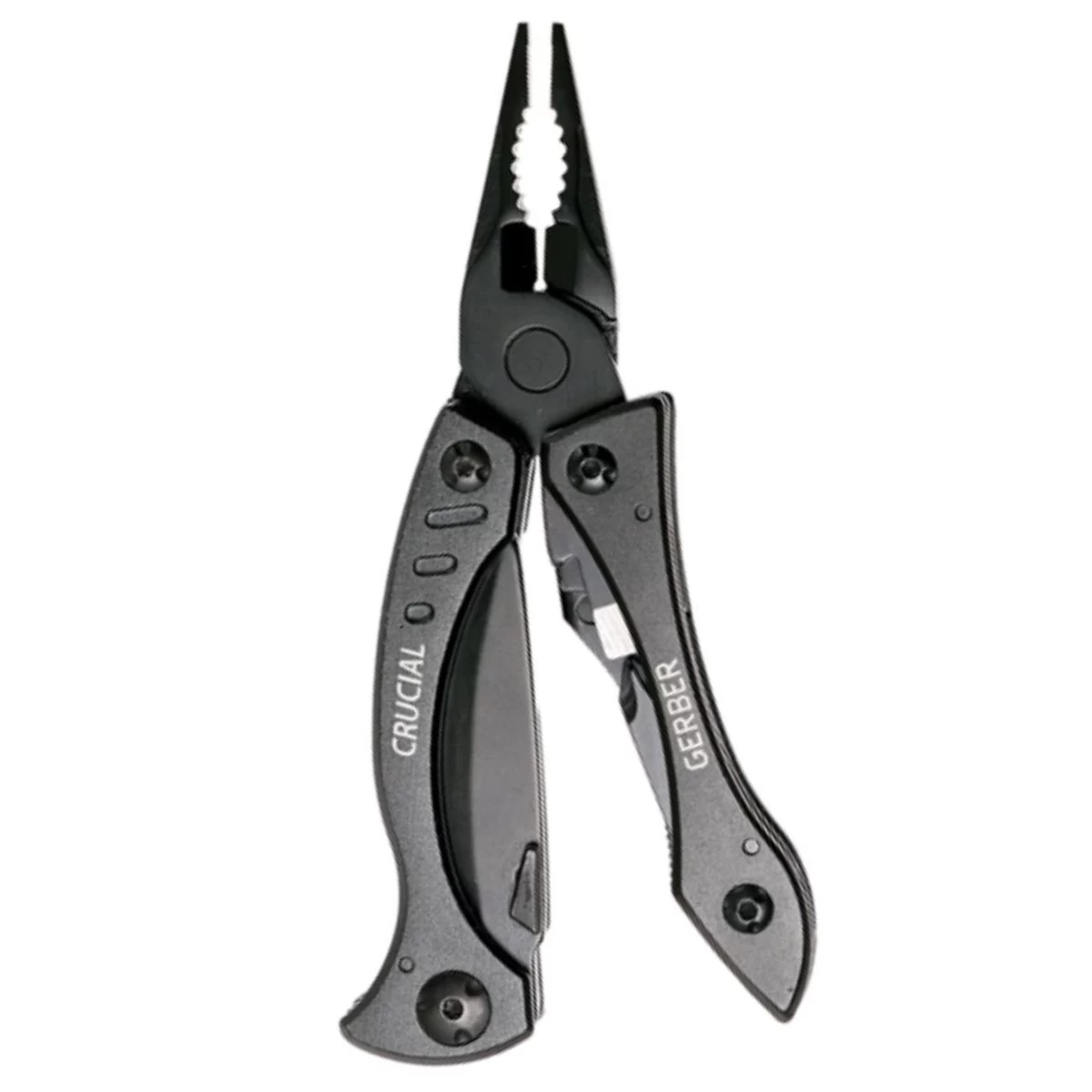 Gerber Crucial Multi-Tool W/ Strap Cutter (Black Oxide) 3 Gerber Crucial Multi-Tool W/ Strap Cutter (Black Oxide) - Image 3