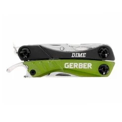 Gerber Dime Mini Multi-Tool (Green) -Military And Outdoor Equipment gerber dime mini multi tool green kn878 2