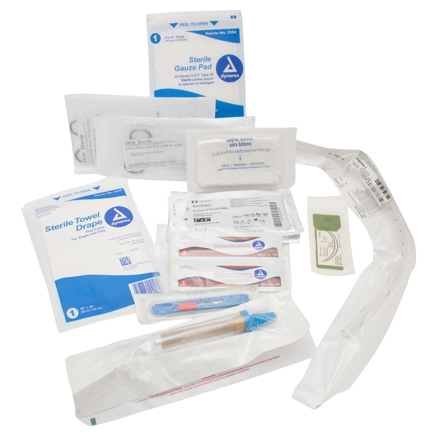 Bound Tree Deployable Chest Tube Kit 1 Bound Tree Deployable Chest Tube Kit