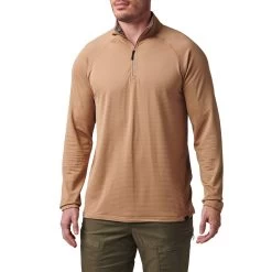 5.11 Stratos 1/4 Zip Pullover -Military And Outdoor Equipment jau453 coy 1 1 2
