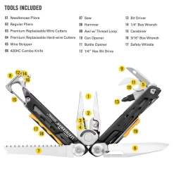 Leatherman Signal Multi-Tool (with Nylon Sheath) -Military And Outdoor Equipment kn154 info