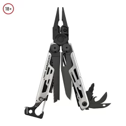 Leatherman Signal Multi-Tool (with Nylon Sheath) -Military And Outdoor Equipment kn154 sil 18a