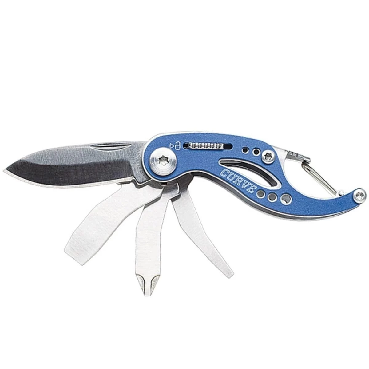 Gerber Curve Mini Keyring Multi-Tool (Blue) 4 Gerber Curve Mini Keyring Multi-Tool (Blue) - Image 4