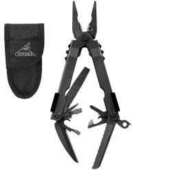 Gerber MP600 Needlenose Multi-Tool (Black Oxide W/ Nylon Sheath) -Military And Outdoor Equipment kn939 gerber mp600 needlenose multi tool black