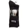 5.11 3-Pack Socks - 6 Inch (Black)