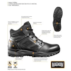 Magnum Elite Spider X 5.0 Boots -Military And Outdoor Equipment pe851 info
