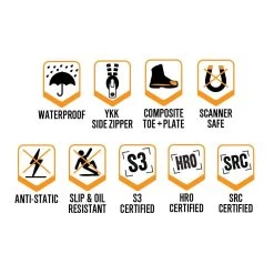 Magnum Rigmaster 8.0 SZ WP CT Boots -Military And Outdoor Equipment pe862 icon square min