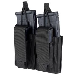 Condor Double Kangaroo Mag Pouch - Gen II -Military And Outdoor Equipment pe9947 blk 1