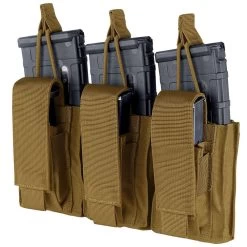 Condor Triple Kangaroo Mag Pouch - Gen II -Military And Outdoor Equipment pe9948 coy 1 1 1