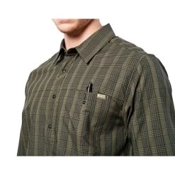 5.11 Echo Long Sleeve Shirt -Military And Outdoor Equipment sh304 grn 0 2