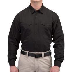 5.11 Fast-Tac Shirt (Long Sleeve) -Military And Outdoor Equipment sh324 blk 0 5