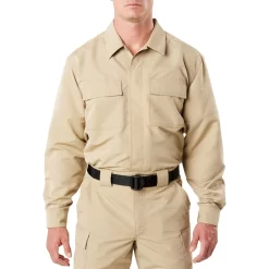 5.11 Fast-Tac TDU Shirt (Long Sleeve) -Military And Outdoor Equipment sh325 kha