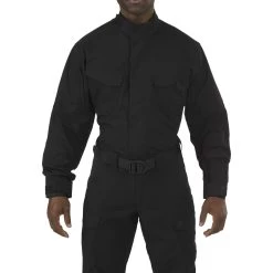 5.11 Stryke TDU Shirt (Long Sleeve) -Military And Outdoor Equipment sh326 blk
