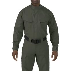 5.11 Stryke TDU Shirt (Long Sleeve) -Military And Outdoor Equipment sh326 grn