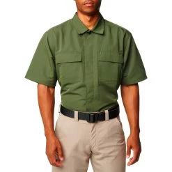 5.11 Fast-Tac TDU Shirt (Short Sleeve) -Military And Outdoor Equipment sh342 grn