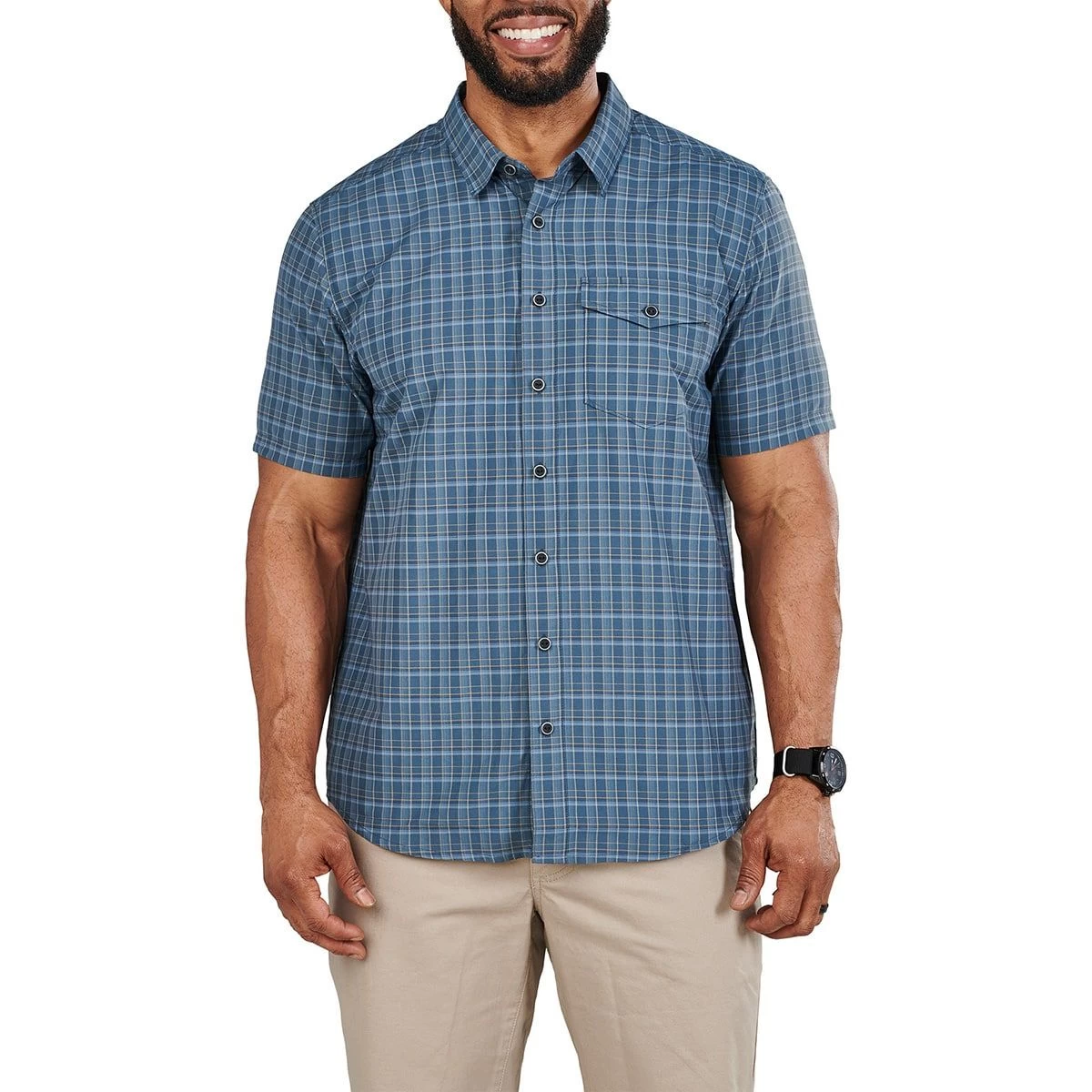 5.11 Wyatt S/S Plaid Shirt 2 5.11 Wyatt S/S Plaid Shirt - Image 2