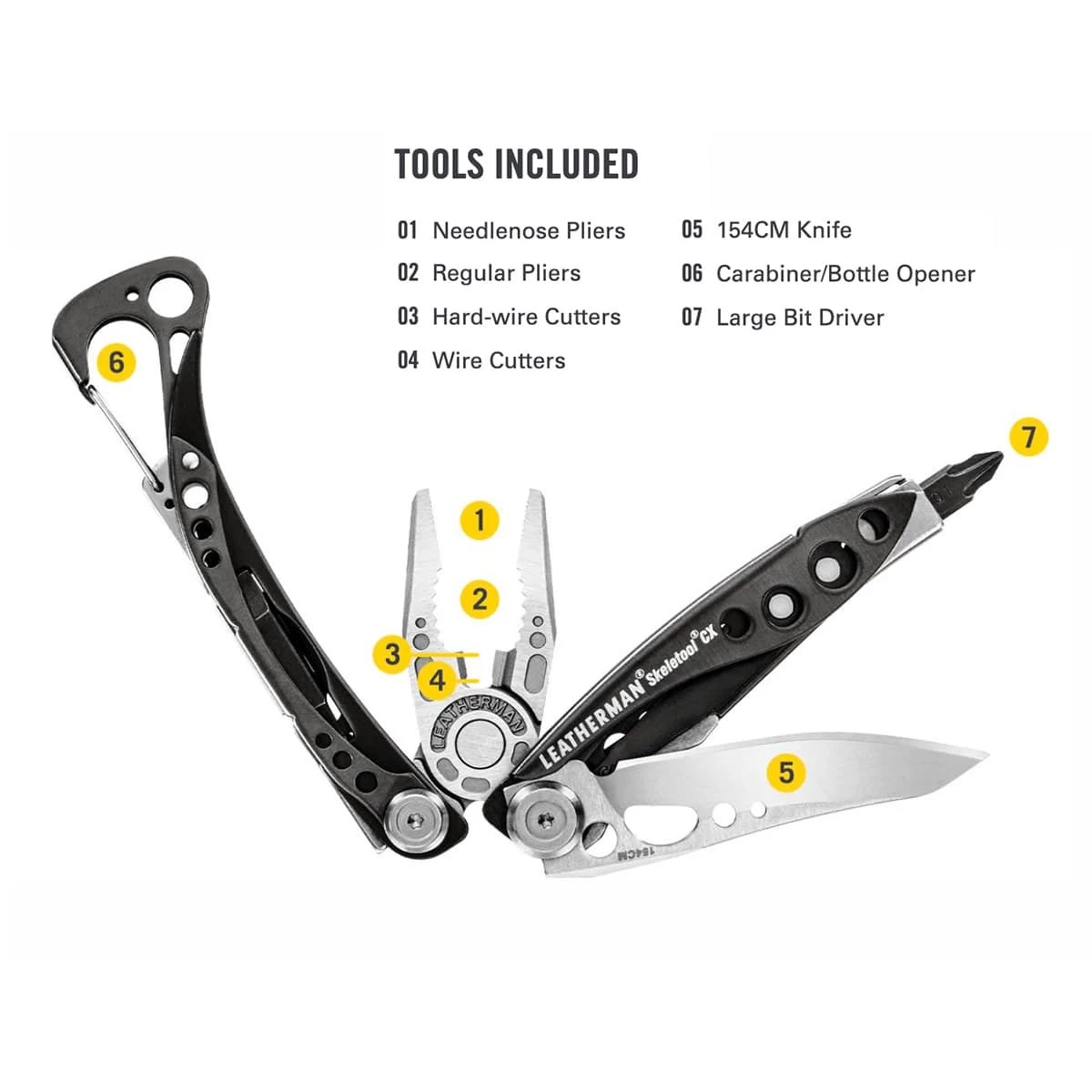 Leatherman Skeletool CX Multi-Tool 2 Leatherman Skeletool CX Multi-Tool - Image 2