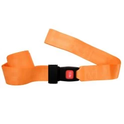 Loop End Restraint Strap With Seat Belt Buckle