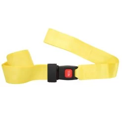 Loop End Restraint Strap With Seat Belt Buckle -Military And Outdoor Equipment st110yel