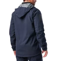 5.11 Force Rainshell Jacket -Military And Outdoor Equipment tt 511 force rainshell jacket blue 5 min 5