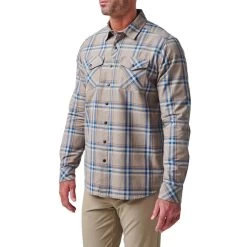 5.11 Gunner Plaid L/S Shirt 31 5.11 Gunner Plaid L/S Shirt -Military And Outdoor Equipment tt 511 gunner plaid l s shirt btp 1 4