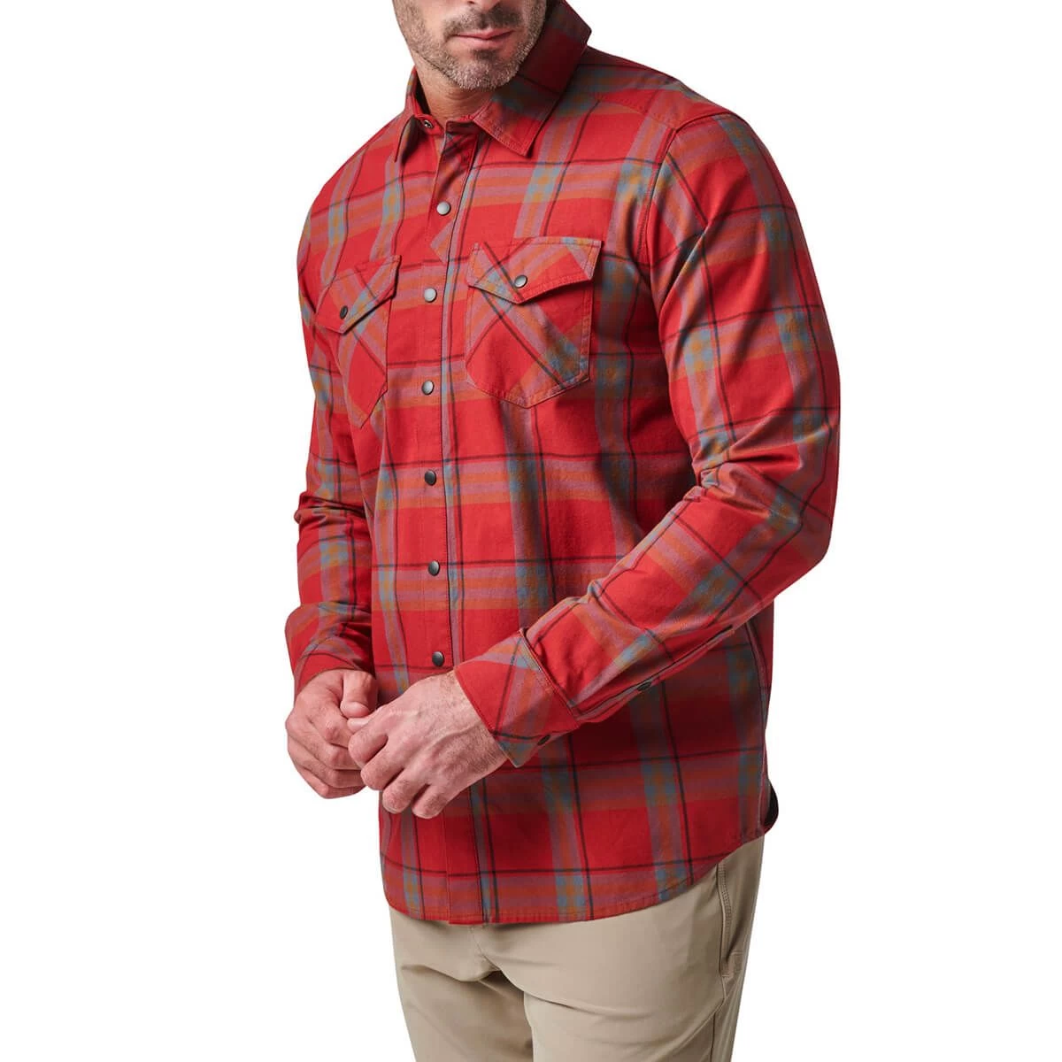 5.11 Gunner Plaid L/S Shirt 2 5.11 Gunner Plaid L/S Shirt - Image 2